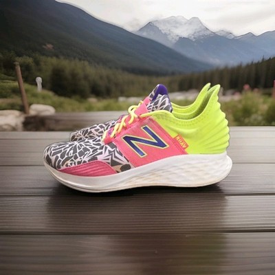 Girls New Balance Big Kid GEROVJBS Running Shoes Size 4.5 v1 Fresh Foam Roav