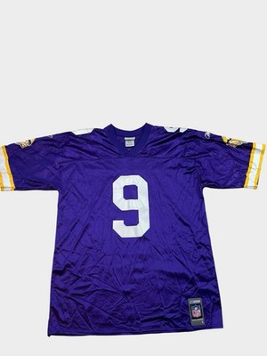 Vintage Purple Reebok Minnesota Vikings Kramer Jersey Men's L Large