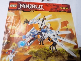 LEGO Ninjago 2260 Ice Dragon / Ice Dragon Attack - Complete with BA
