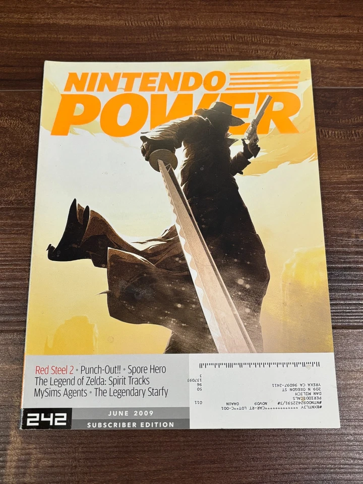 Nintendo Power Magazine Volume 242 June 2009 Red Steel 2 Zelda Punch Out - Image 3 of 3
