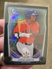 Jason Martin 2014 Bowman Chrome Prospects Black Static SSP 1/35 #BCP53 - ASTROS