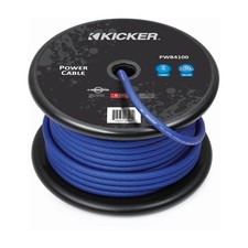 Kicker 46PWB4100 PWB4100 4AWG Power Wire, 100FT, BLUE