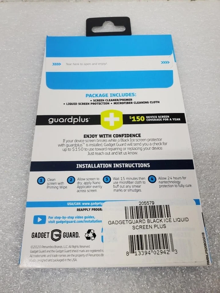 5x Gadget Guard Black Ice Liquid Edition Screen Protector, All Phones & Tablets - Image 2 of 4