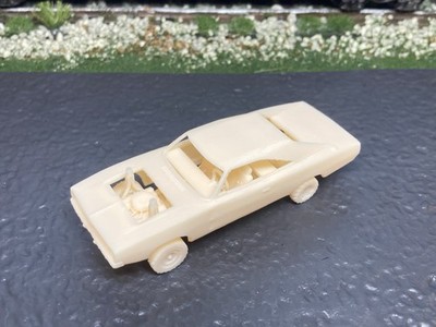 1/64 Scale 3D Printed 69 Dodge Charger Demolition Derby Car For