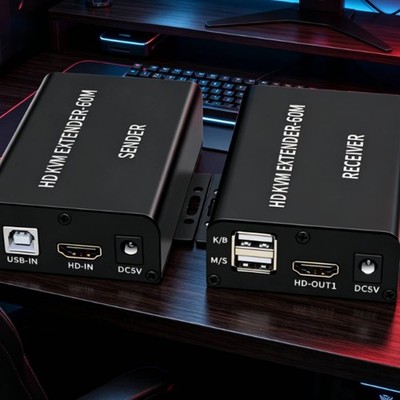hd Video Extender Kvm Extender Einzelnes Netzwerkkabel hd Video