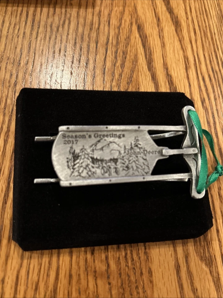 John Deere peltre adorno navidad Foto 3 de 4