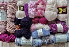 Mixed Lot of 50+ Skeins/Balls BERNAT/LION/Loo...
