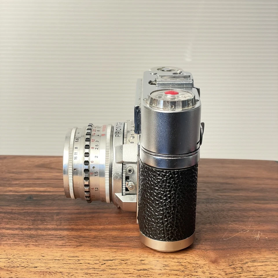 📷 Cámara telémetro Braun Paxette Super II BL 35mm - Para piezas/reparación Foto 2 de 4