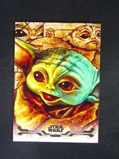 2025 Topps Star Wars Smugglers Outpost Grogu Shyla Lee Sketch 1/1