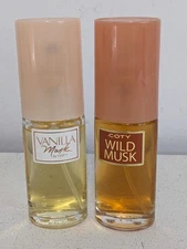 Wild Musk & Vanilla Musk Cologne Spray Both 1fl oz/30ml USAMade (Pre-owned Read)