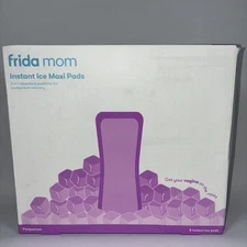 Frida Mom 2-in-1 Postpartum Pads, Absorbent Perineal Ice Maxi Pads, Instant Cold