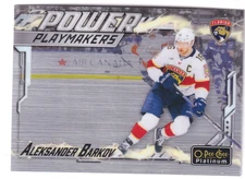 2024-25 OPC Platinum POWER PLAYMAKERS #PM-9 ALEKSANDER BARKOV Florida Panthers
