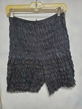 Vtg Black Bloomers Malco Modes Panty Pettipants XL Country Western Shorts Usa