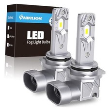 9006 LED Fog Light Bulbs, 12000 Lumens 6500K 800 Brightness Super White