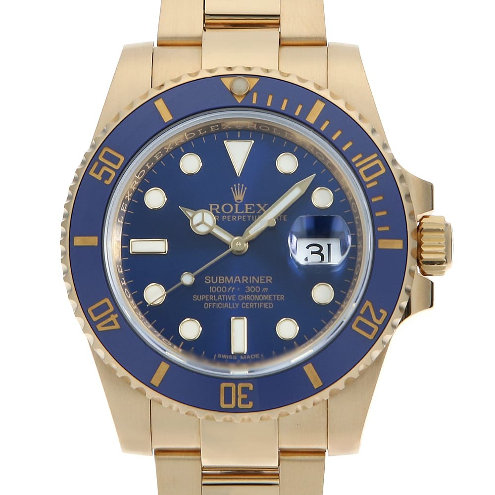 second Random blue Date Number mens 116618LB ROLEX SUBMARINER hand - vintagewatches.pk