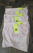 All In Motion Girls Running Shorts Medium 8 Pink Camo Cheer Athleisure 3 Pack