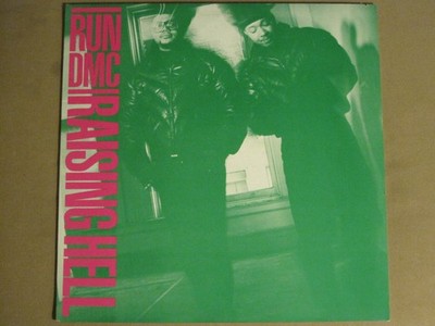 RUN-D.M.C. RAISING HELL LP ORIG 1986 PROFILE PRO-1217 OLD SCHOOL HIP HOP RAP NM-