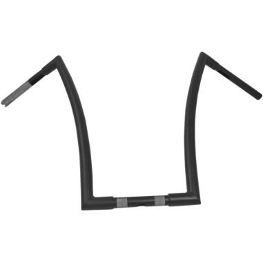 Todds Cycle 1 1/4in. Strip Handlebar - 20in. - Flat Black - 0601-3978