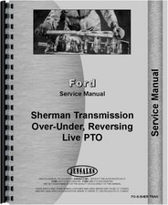 Ford Sherman Tractor Transmission Service Parts Manual Ford Sherman Tractor Transmission Service Parts Manual