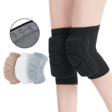 2 PCS Thick Knee Pads Covers Running Basketball Sports Knee Protective Gear