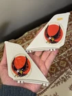Vintage 1983 Hasbro GI Joe Skystriker Set of Two Rear Tail Fins Part