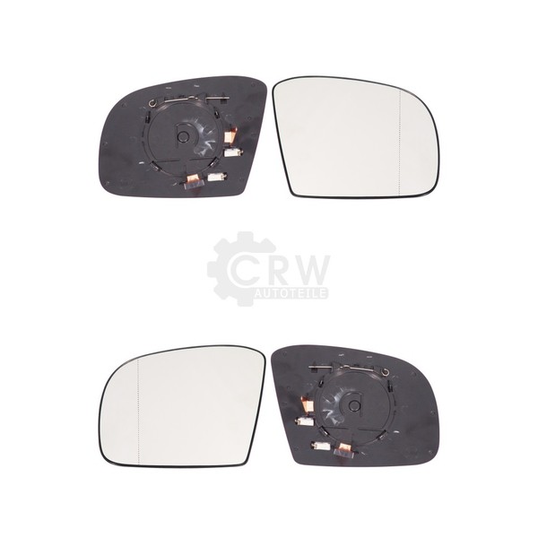 AußEnspiegelglas Und Halterfuß Set FüR Mercedes-Benz M-Klasse W164-image