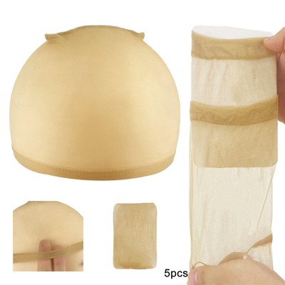 10 Stück Perückenkappe für Lace Front Perücken elastisch Netz Perückenkappe unsichtbar Perückenkappe