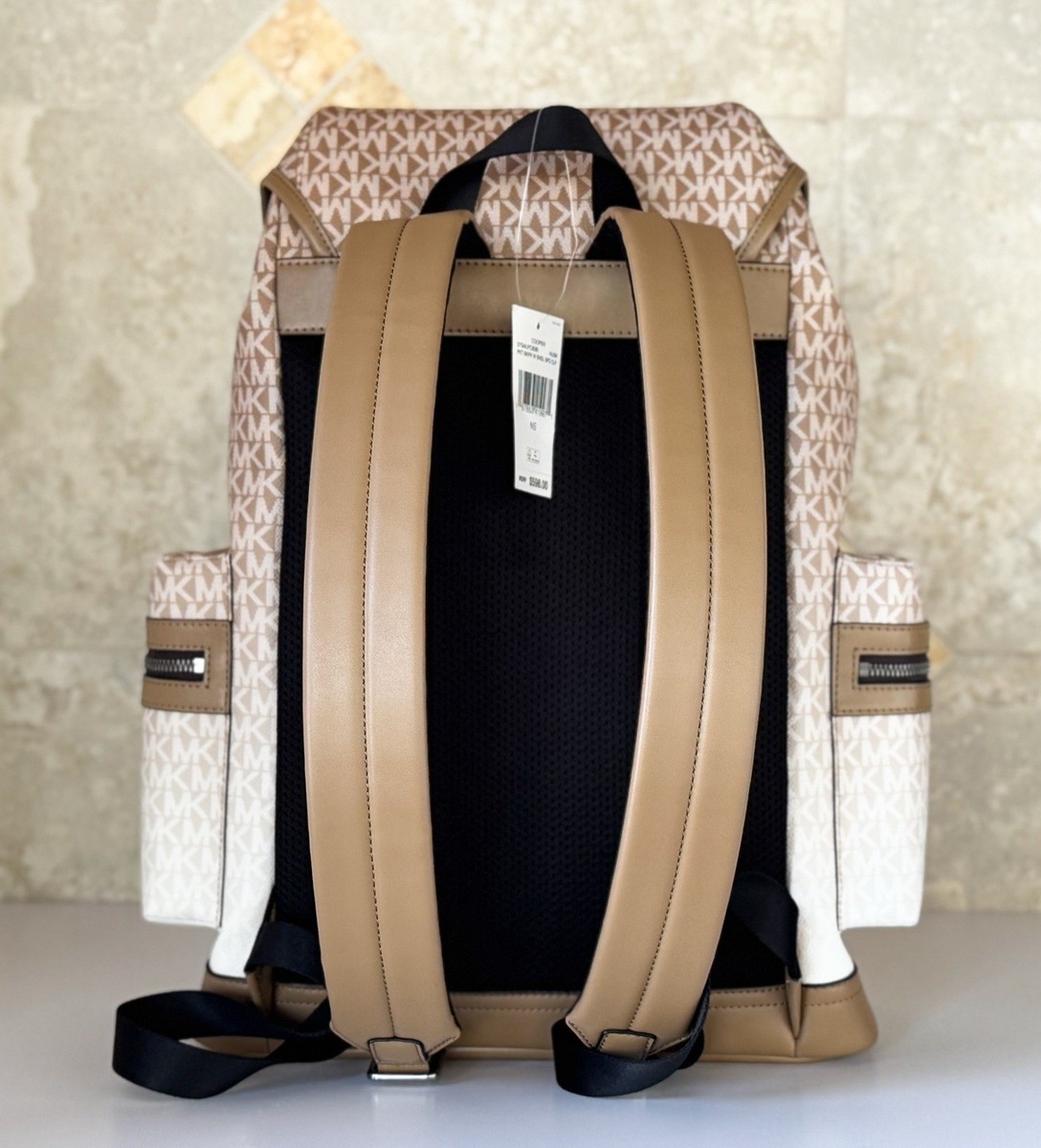 MICHAEL KORS COOPER LARGE UTILITY BACKPACK MK OMBRE HUSK