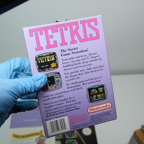 Tetris Nintendo Nes Game UK Version Boxed With Manual Complete CIB VGC