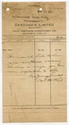 Old Vintage DeYoung's Limited Wholesalers Sydney NS 1947 Letterhead