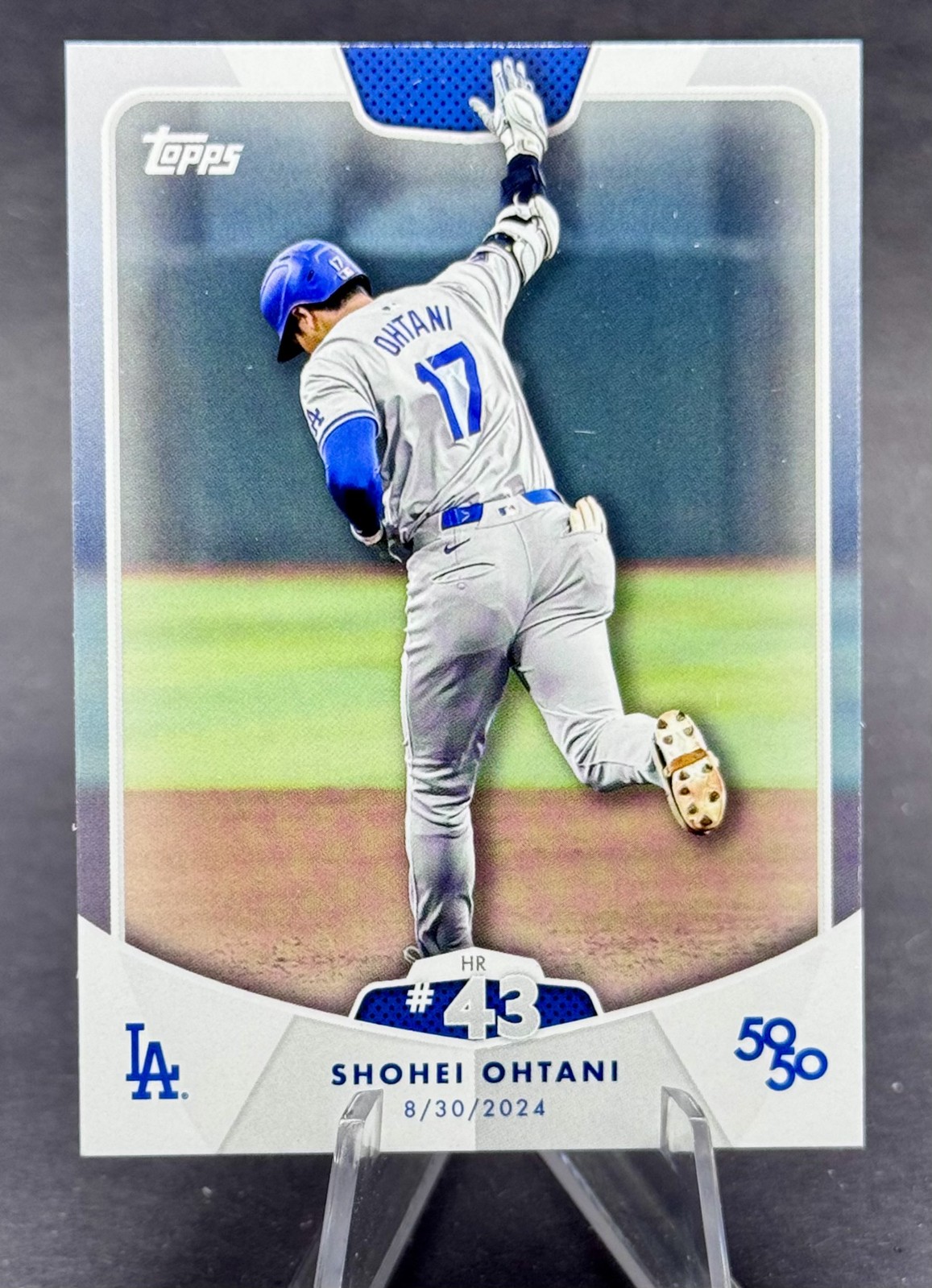 2024 Topps 50/50: Shohei Ohtani - HR 43 Card #86