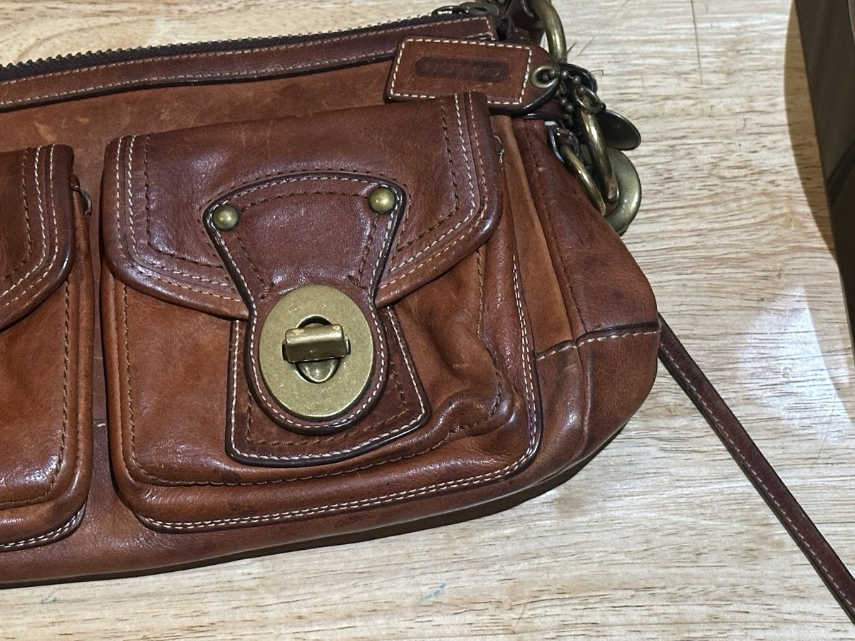 Vintage Coach Legacy 65th Anniversary Double Turn Lock Shoulder