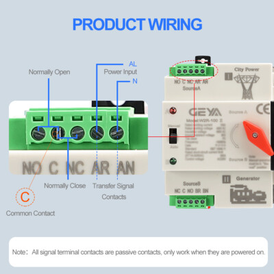 Interruttore Di Trasferimento GYHO8 2P - Foto 11
