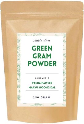Salebration 100gm Ayurvedic Homemade Green Gram/Moong Dal Powder