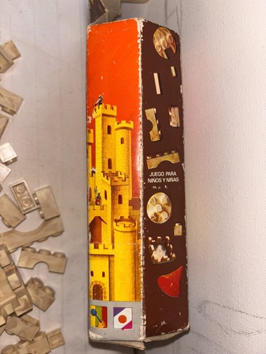 Vintage Exin Castillos RARE P 0198 Castle Building Set 70 Pieces - Picture 5 of 9