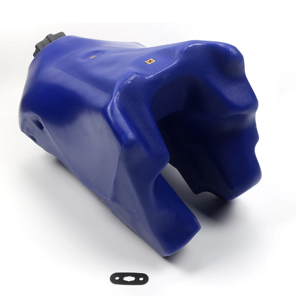 Plastic Gas Fuel Tank 3.6 Gal For Yamaha YZ 125 250 1996-2001 Blue - Image 4 of 4