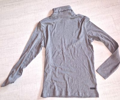 SOHO * S.O.H.O.* Pullover Langarmshirt Rollkragen Gpullover GRAU * Gr. M _(e)