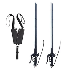2PC COMBO SET ATTACK ON TITAN SHINGEKI KYOJIN FANTASY FOAM SWORD COSPLAY +SHEATH