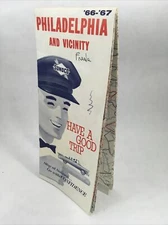 Sunoco Philadelphia and Vicinity Travel Map Sun Oil Giveaway Vintage 1966