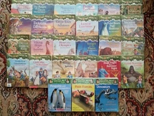 Lot of 27 Magic Tree House Books Core Set 1-26 (missing #8 & 22)& 3 Research bks