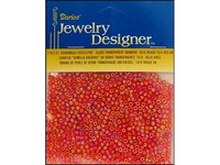 Darice Jd Seed Bead 10/0 Transparent Red Ab on sale Darice Jd Seed Bead 10/0 Transparent Red Ab on sale