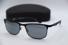 NEW COLUMBIA C117S 002 BLACK GREEN GUNMETAL AUTHENTIC FRAMES SUNGLASSES 59-18