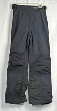 Solstice Rugged Outerwear Microshed Waterproof Black Ski Snow Pants Women's S