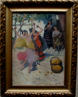 Allan Österlind 1855-1938, Spanish joie de vivre, circa 1920