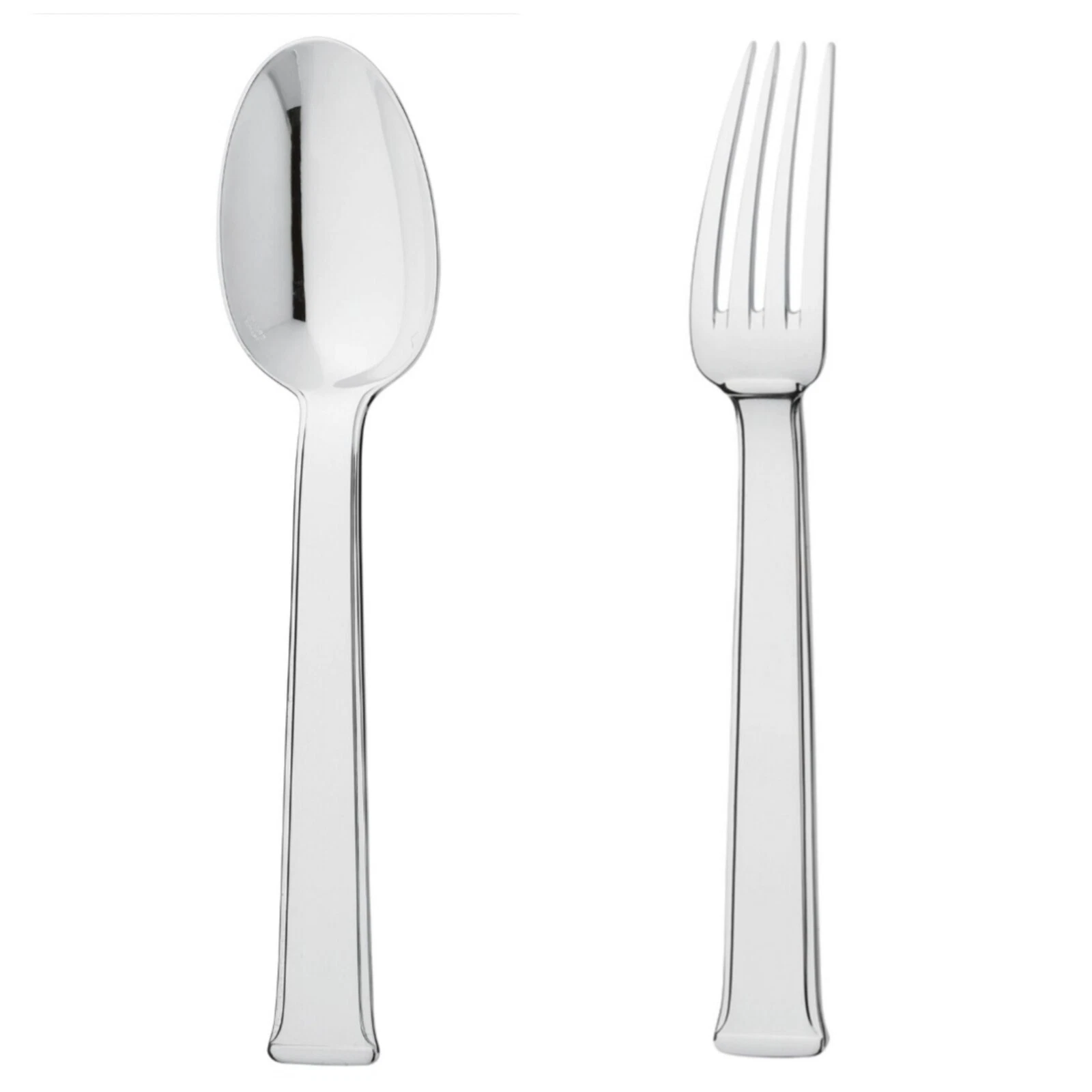 Ercuis Sequoia Stainless Steel Serving Fork & Serving Spoon