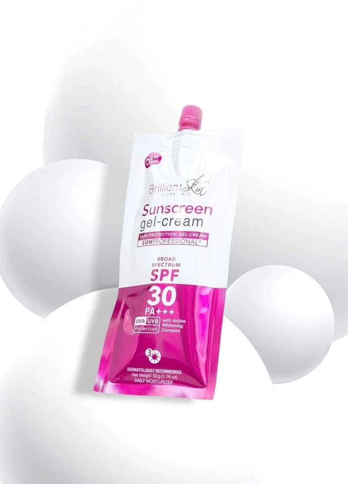 1 Brilliant Sunscreen SPF30 50g Authentic New Packaging⭐️⭐️⭐️⭐️⭐️
