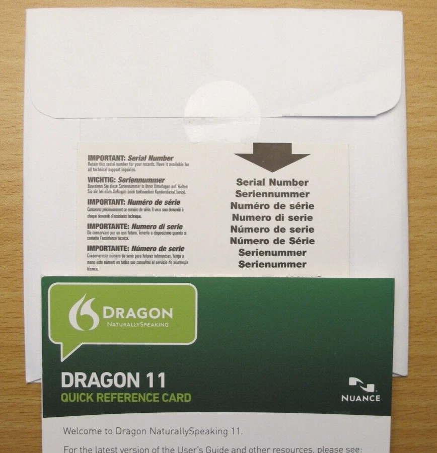 Nuance Dragon NaturallySpeaking 11 Premium Unregistered Open Box - Image 4 of 4