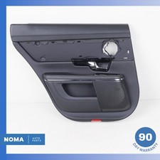 14-19 Jaguar X351 XJ XJR SWB Rear Left Side Interior Door Panel Trim Black OEM