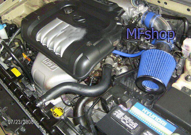 BLUE For 2001-2005 Hyundai Sonata 2.4L 2.7L V6 Air Intake System