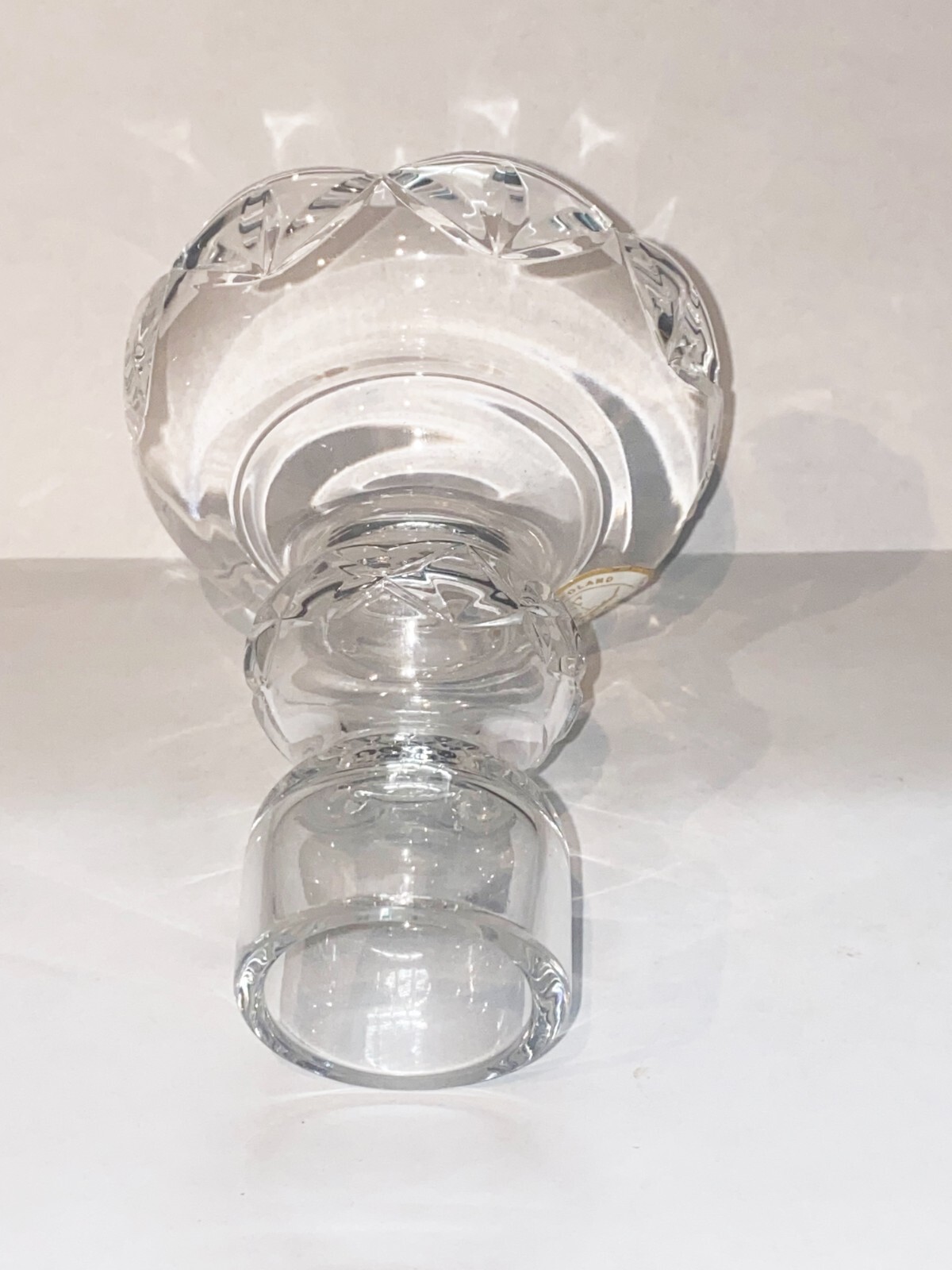 NEW 24 Lead Crystal Chandelier candle cup, column, bobeche made in